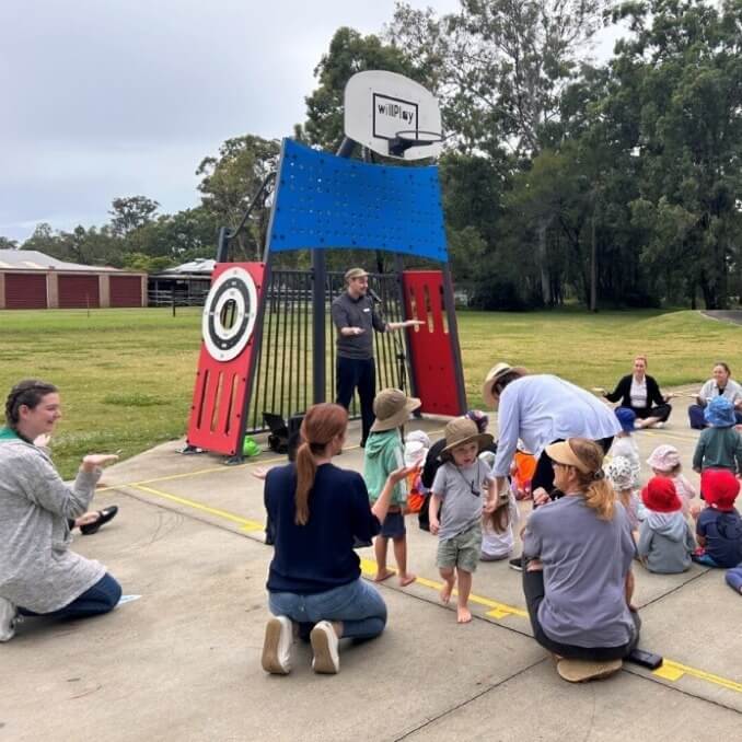 outdoor activities on child care on the weekends